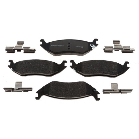 R/M Brakes BRAKE PADS OEM OE Replacement Metallic Includes Mounting Hardware MGD898MH